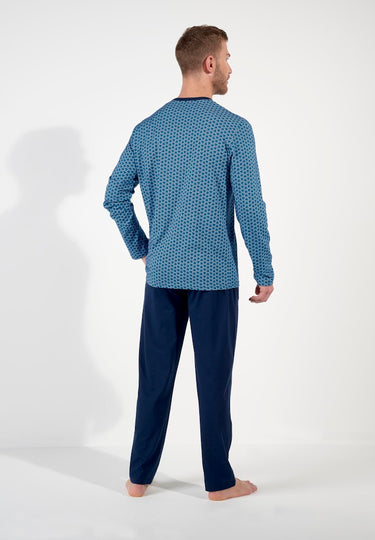 Martinez Long Sleepwear | Blue Print 403053-I0BI